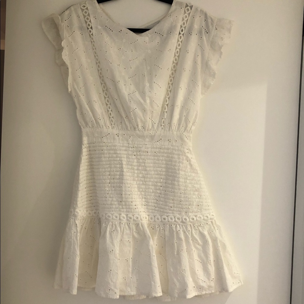 Eyelet dress